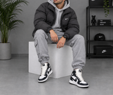 کتونی مردانهAIR JORDAN 1 MID | NAVY & WHITE