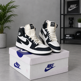 کتونی مردانهAIR JORDAN 1 MID | NAVY & WHITE