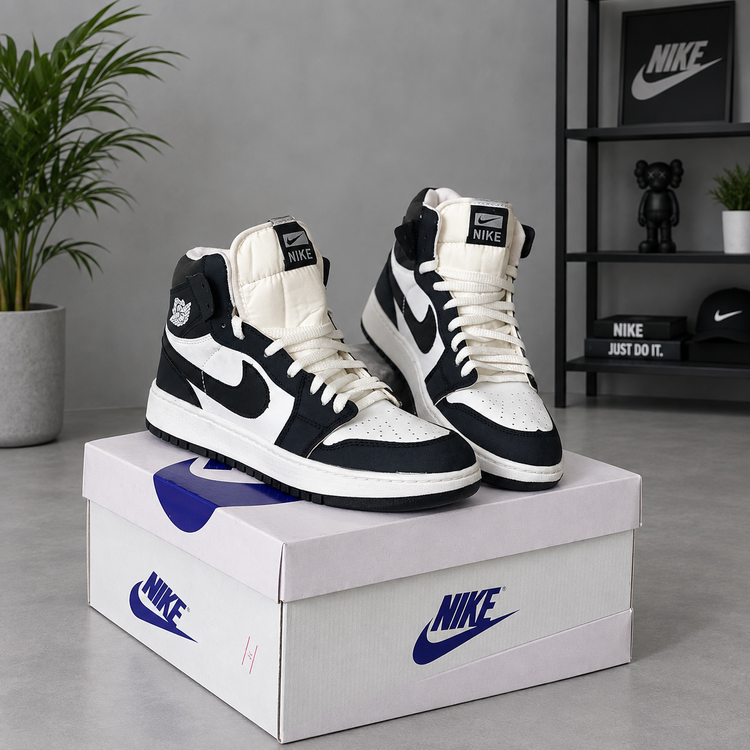 کتونی مردانهAIR JORDAN 1 MID | NAVY & WHITE