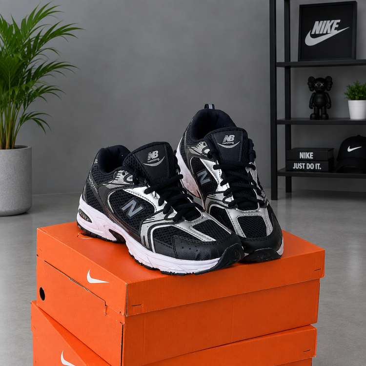 کتونی زنانه نیو بالانس 530طوسی مشکی